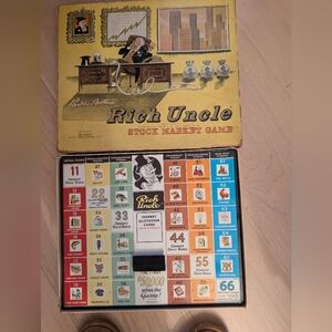Rich Uncle Stock Market Game - Vintage Board Game